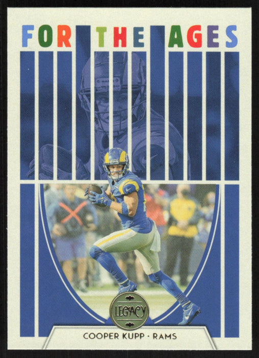 Cooper Kupp 2022 Panini Legacy For The Ages # FA-1 Los Angeles Rams - Collectible Craze America