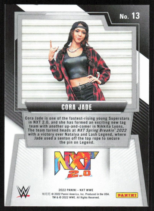 Cora Jade 2022 Panini NXT WWE # 13 RC Base NXT 2.0 - Collectible Craze America