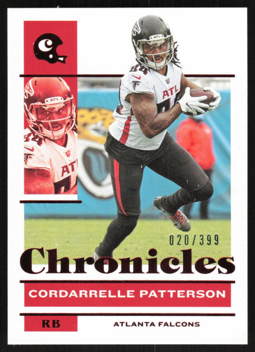 Cordarrelle Patterson 2021 Panini Chronicles Football # 5 Red 20/399 Atlanta Falcons - Collectible Craze America