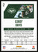 Corey Davis 2021 Panini Phoenix Football # 90 Silver Lazer New York Jets - Collectible Craze America