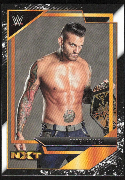 Corey Graves 2022 Panini WWE NXT # 24 NXT Gold Silver NXT - Collectible Craze America