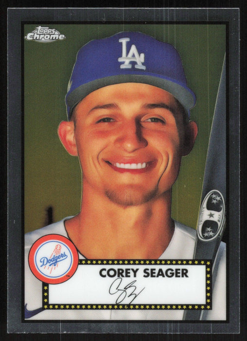 Corey Seager 2021 Topps Chrome Platinum Anniversary # 224 Los Angeles Dodgers - Collectible Craze America