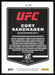 Cory Sandhagen 2022 Panini Donruss UFC Base # 37 Bantamweight - Collectible Craze America
