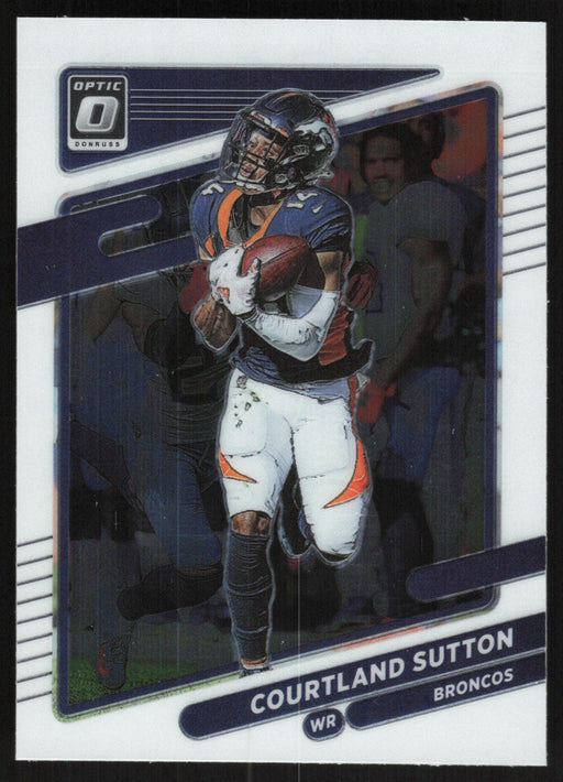 Courtland Sutton 2021 Donruss Optic # 26 Denver Broncos - Collectible Craze America