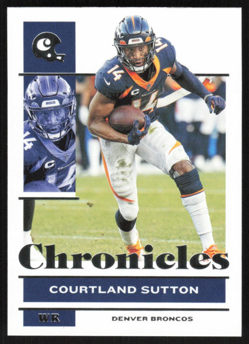 Courtland Sutton 2021 Panini Chronicles # 30 Denver Broncos Base - Collectible Craze America