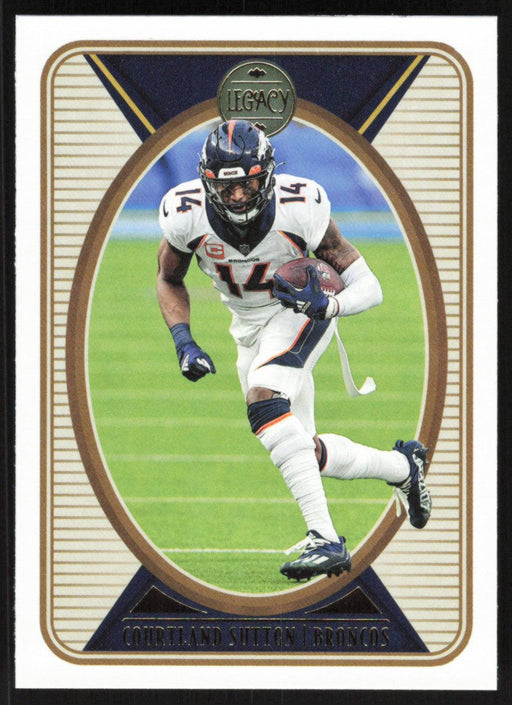 Courtland Sutton 2022 Panini Legacy Football Base # 28 Denver Broncos - Collectible Craze America