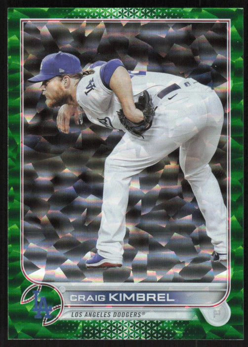 Craig Kimbrel 2022 Topps Update # US102 Green Foilboard 302/499 Los Angeles Dodgers - Collectible Craze America