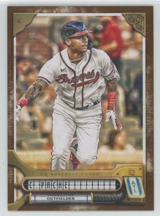 Cristian Pache 2022 Topps Gypsy Queen # 137 291/399 Burnt Umber Atlanta Braves - Collectible Craze America