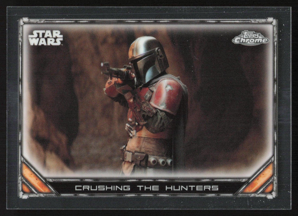 Crushing the Hunters 2022 Topps Chrome Star Wars Mandalorian # S1-7 - Collectible Craze America