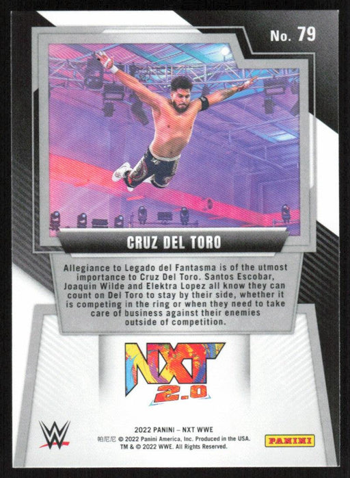 Cruz Del Toro 2022 Panini NXT WWE # 79 Base NXT 2.0 - Collectible Craze America