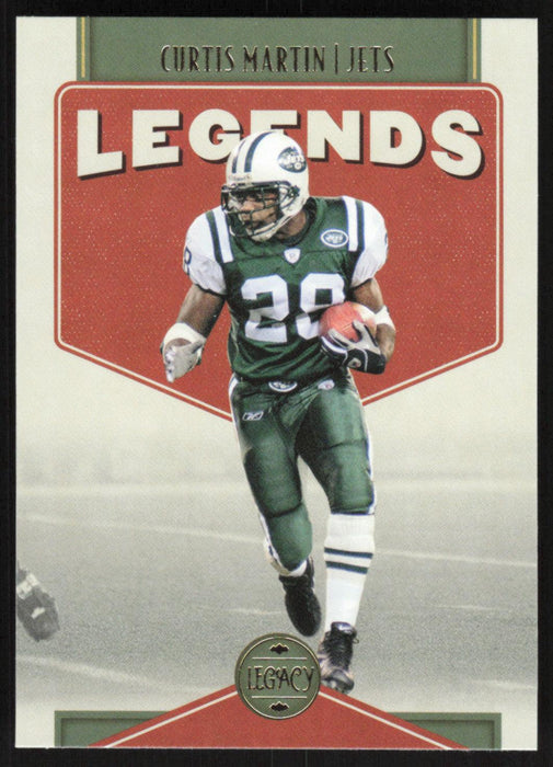 Curtis Martin 2022 Panini Legacy Legends # 117 New York Jets Base - Collectible Craze America