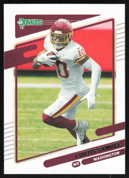 Curtis Samuel 2021 Donruss Football # 223 Washington Football Team Base - Collectible Craze America