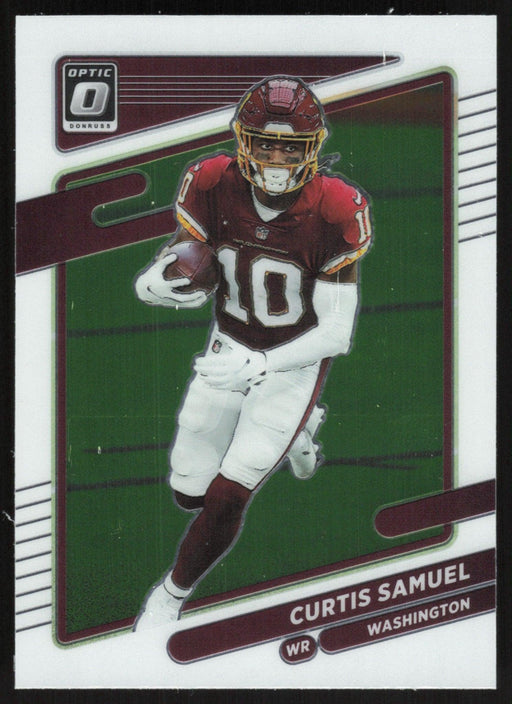 Curtis Samuel 2021 Donruss Optic # 2 Washington Football Team - Collectible Craze America