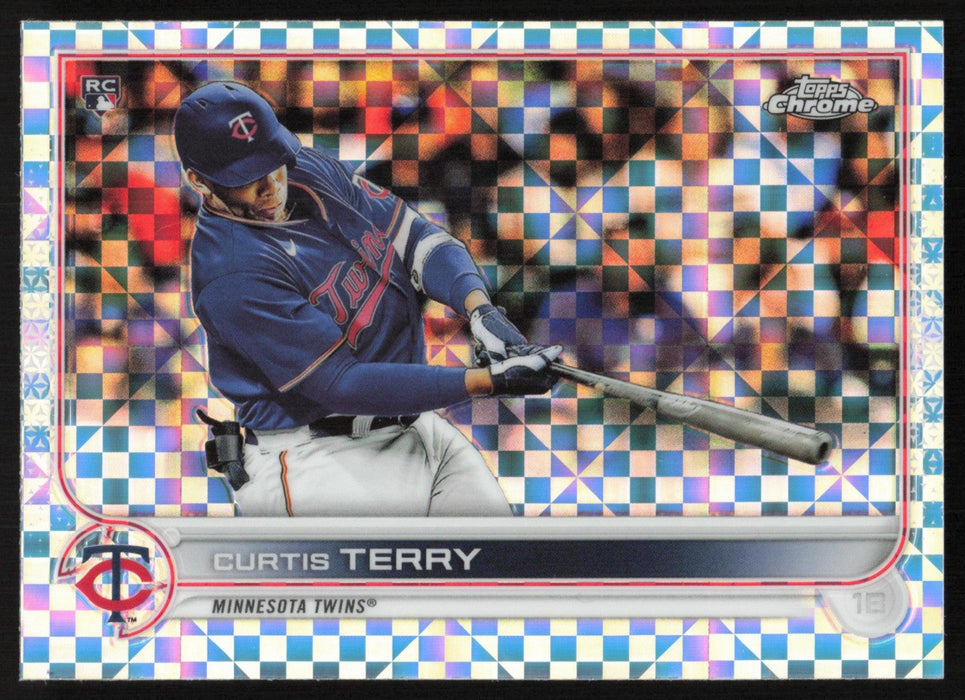 Curtis Terry 2022 Topps Chrome # 68 RC X-Fractor Minnesota Twins - Collectible Craze America