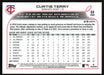 Curtis Terry 2022 Topps Chrome # 68 RC X-Fractor Minnesota Twins - Collectible Craze America