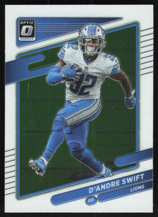 D'Andre Swift 2021 Donruss Optic # 85 Detroit Lions - Collectible Craze America