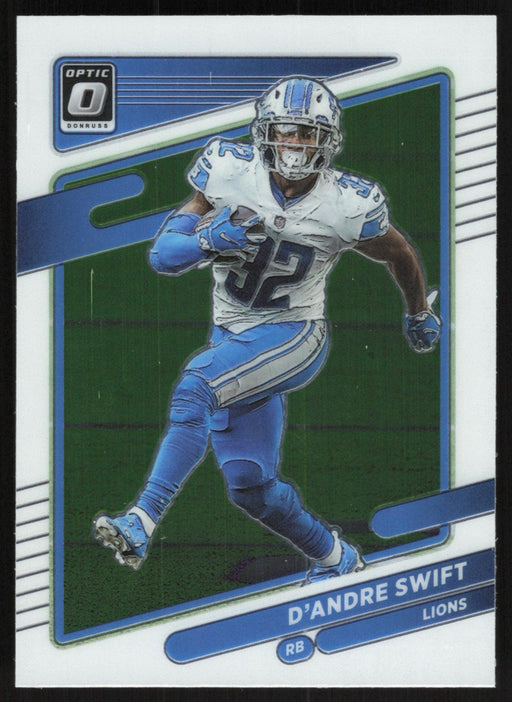 D'Andre Swift 2021 Donruss Optic # 85 Detroit Lions - Collectible Craze America