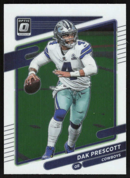 Dak Prescott 2021 Donruss Optic # 22 Dallas Cowboys - Collectible Craze America