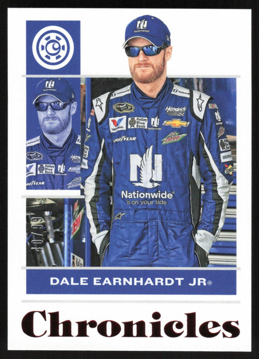 Dale Earnhardt Jr. 2022 Panini Chronicles Racing Chronicles # 17 Red 40/99 - Collectible Craze America