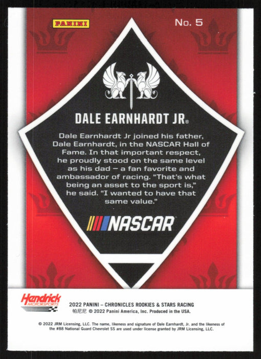 Dale Earnhardt Jr. 2022 Panini Chronicles Racing Crusade # 5 - Collectible Craze America