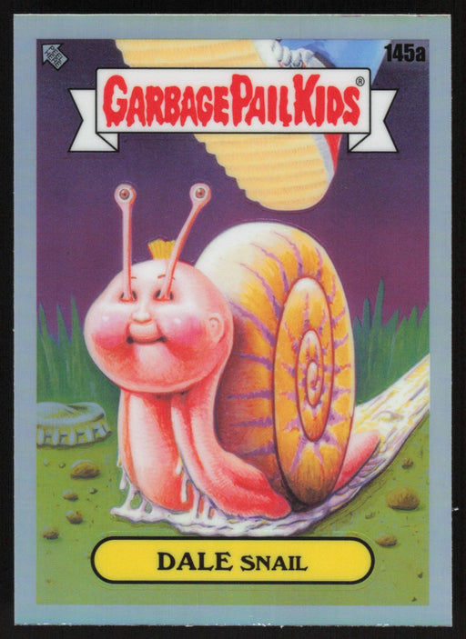 DALE Snail 2021 Topps Chrome Garbage Pail Kids Original Series 4 # 145A Refractor - Collectible Craze America