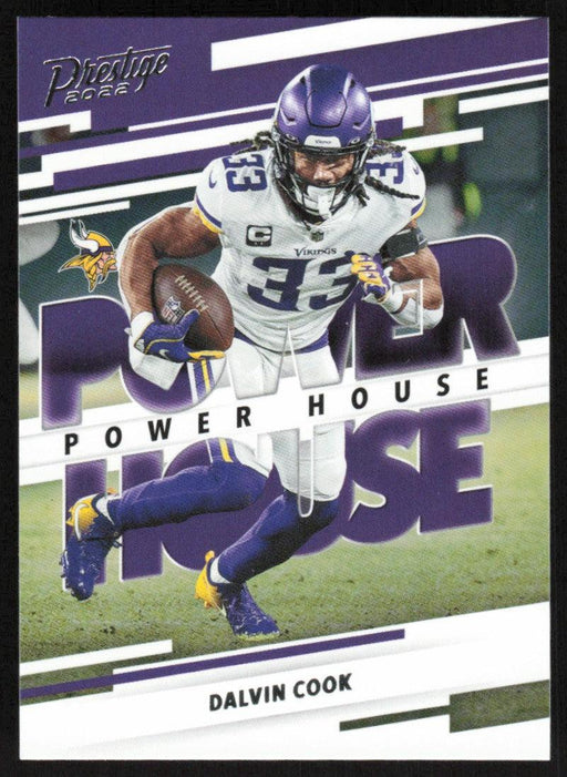 Dalvin Cook 2022 Panini Prestige Power House # PH-4 Insert Minnesota Vikings - Collectible Craze America