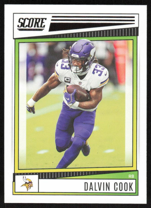 Dalvin Cook 2022 Panini Score Football # 107 Base Minnesota Vikings - Collectible Craze America