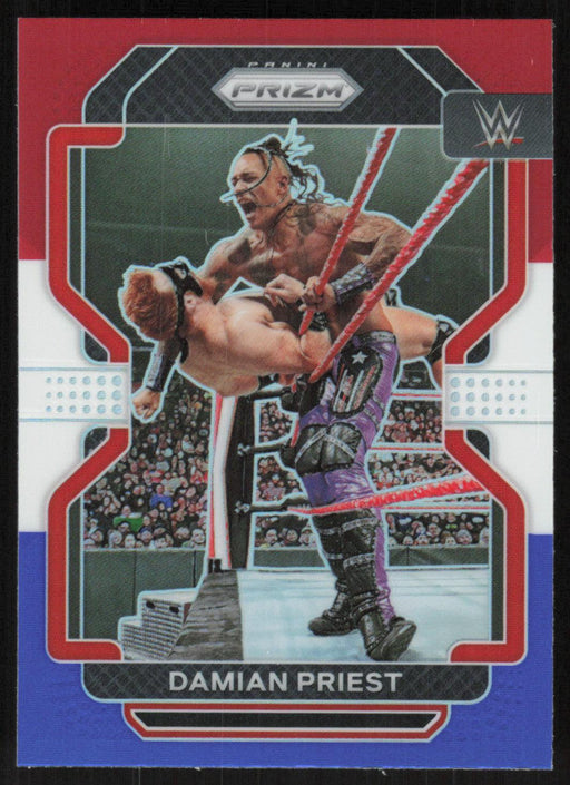 Damian Priest 2022 Panini Prizm WWE # 101 Red White Blue Prizm Raw - Collectible Craze America