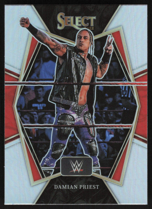 Damian Priest 2022 Panini Select WWE # 131 Premier Level Silver Prizm Raw - Collectible Craze America