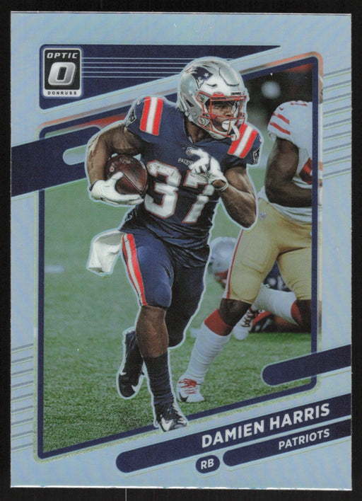 Damien Harris 2021 Donruss Optic # 67 Silver Prizm New England Patriots - Collectible Craze America