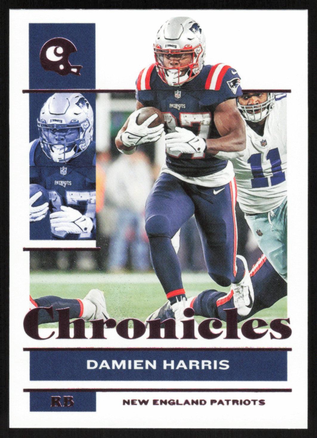 Damien Harris 2021 Panini Chronicles # 81 Pink New England Patriots -  Collectible Craze America