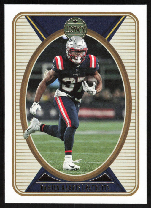 Damien Harris 2022 Panini Legacy Football Base # 67 New England Patriots - Collectible Craze America