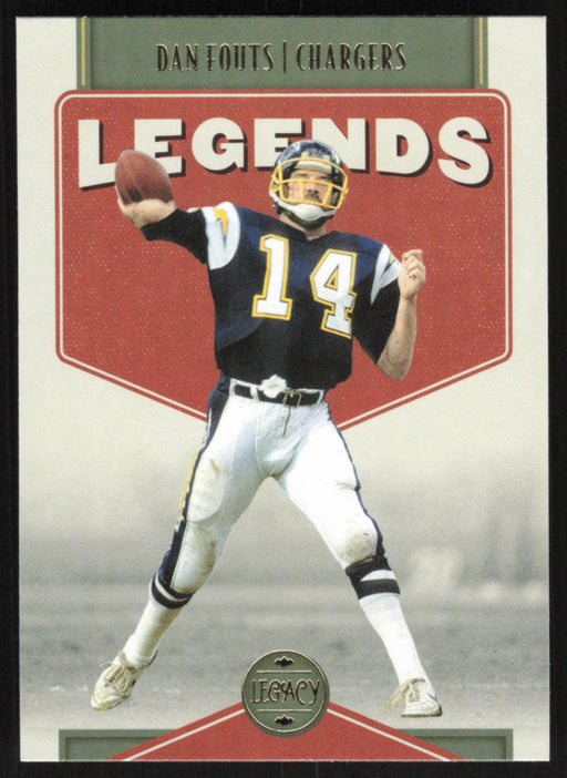 Dan Fouts 2022 Panini Legacy Legends # 112 San Diego Chargers Base - Collectible Craze America