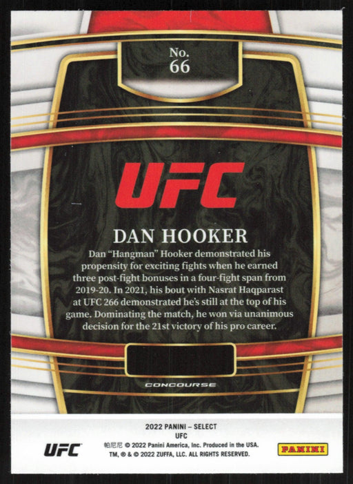 Dan Hooker 2022 Panini Select UFC # 66 Concourse - Collectible Craze America