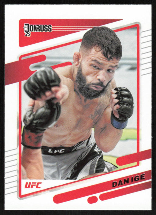Dan Ige 2022 Panini Donruss UFC Base # 139 Featherweight - Collectible Craze America
