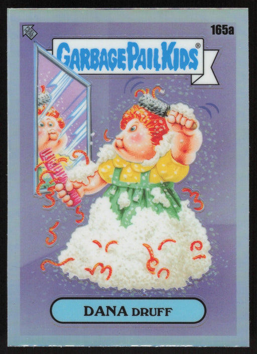 DANA Druff 2021 Topps Chrome Garbage Pail Kids Original Series 4 # 165A Refractor - Collectible Craze America