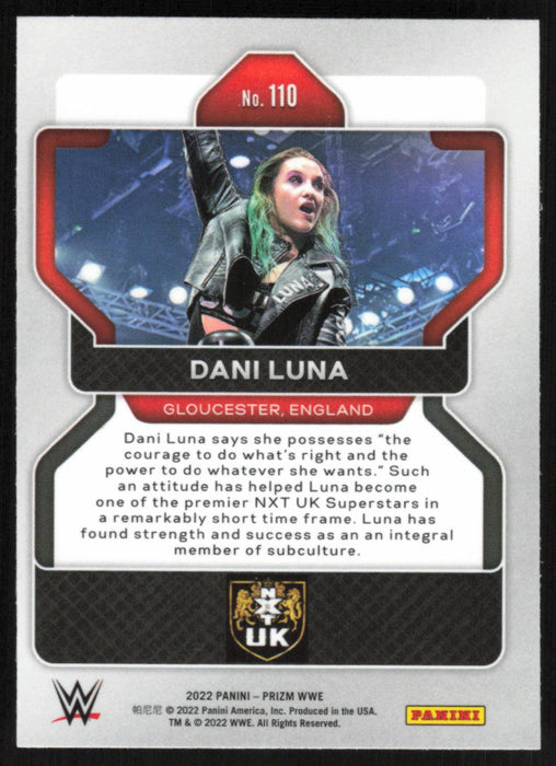 Dani Luna 2022 Panini Prizm WWE # 110 RC Base NXT UK - Collectible Craze America