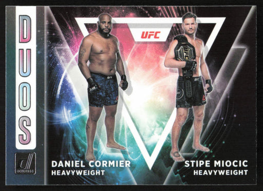 Daniel Cormier/Stipe Miocic 2022 Panini Donruss UFC Duos # 1 Heavyweight - Collectible Craze America