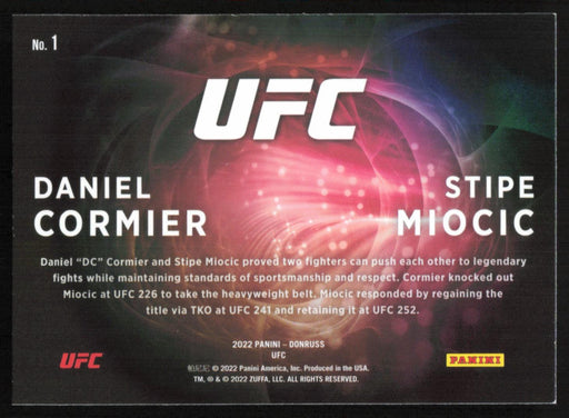 Daniel Cormier/Stipe Miocic 2022 Panini Donruss UFC Duos # 1 Heavyweight - Collectible Craze America