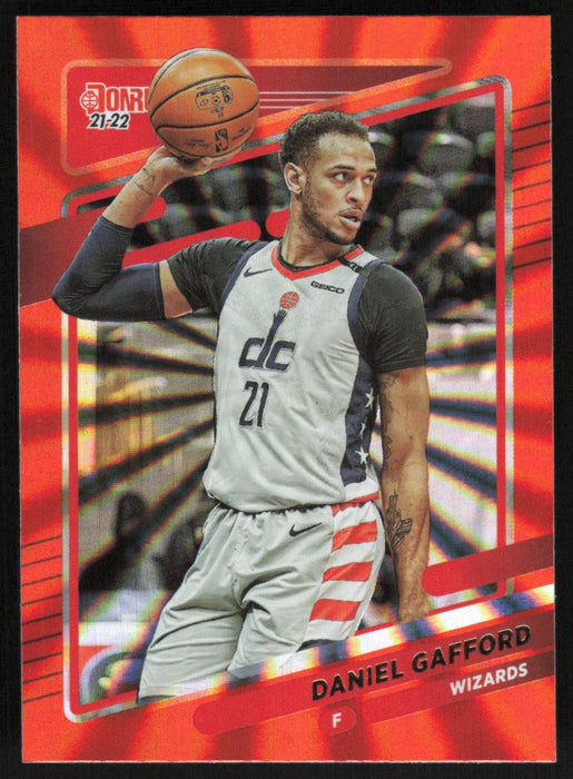 Daniel Gafford 2021 Donruss # 143 Orange Holo Laser Washington Wizards - Collectible Craze America