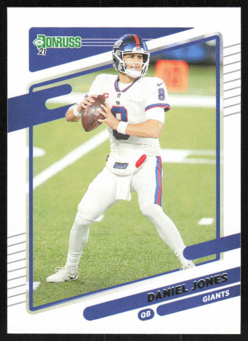 Daniel Jones 2021 Donruss Football # 78 New York Giants Base - Collectible Craze America