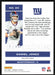 Daniel Jones 2021 Panini Chronicles # 65 New York Giants Base - Collectible Craze America