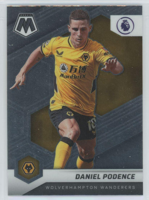 Daniel Podence 2021 Panini Mosaic Premier League # 52 Wolverhampton Wanderers - Collectible Craze America