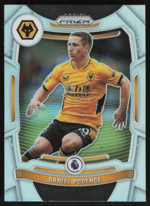 Daniel Podence 2021 Panini Prizm Premier League # 60 Silver Prizm Wolverhampton Wanderers - Collectible Craze America