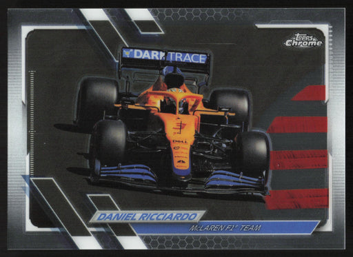 Daniel Ricciardo 2021 Topps Chrome Formula 1 # 100 McLaren F1 Team - Collectible Craze America