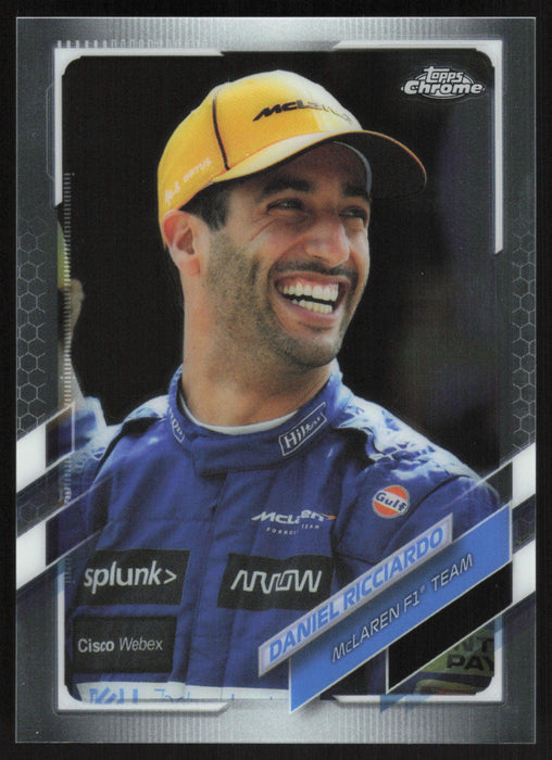 Daniel Ricciardo 2021 Topps Chrome Formula 1 # 28 McLaren F1 Team - Collectible Craze America