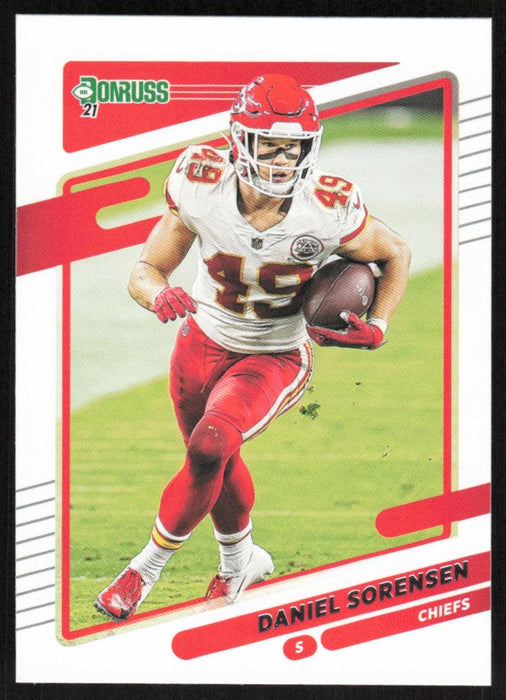 Daniel Sorensen 2021 Donruss Football # 121 Kansas City Chiefs Base - Collectible Craze America