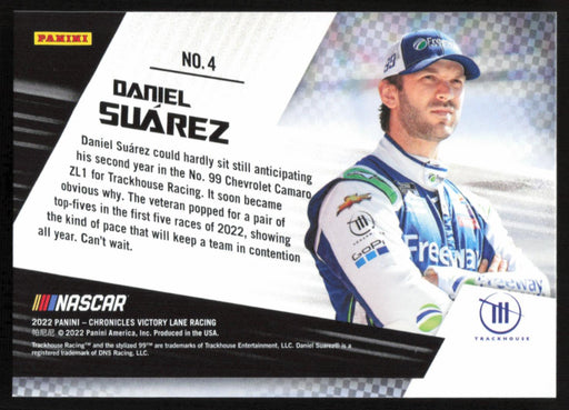 Daniel Suarez 2022 Panini Chronicles Racing Pedal to the Metal # 4 - Collectible Craze America