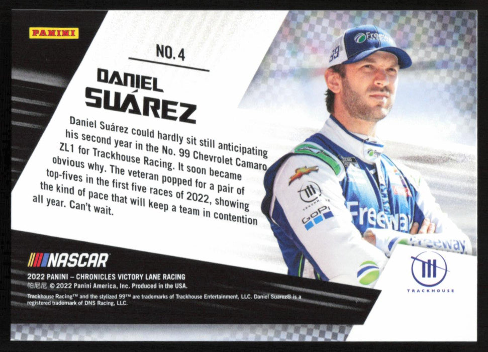 Daniel Suarez 2022 Panini Chronicles Racing Pedal to the Metal # 4 - Collectible Craze America