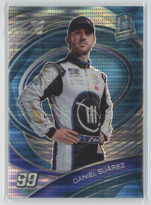 Daniel Suarez 2022 Panini Chronicles Racing Spectra # 27 Celestial Blue Prizm 15/99 - Collectible Craze America